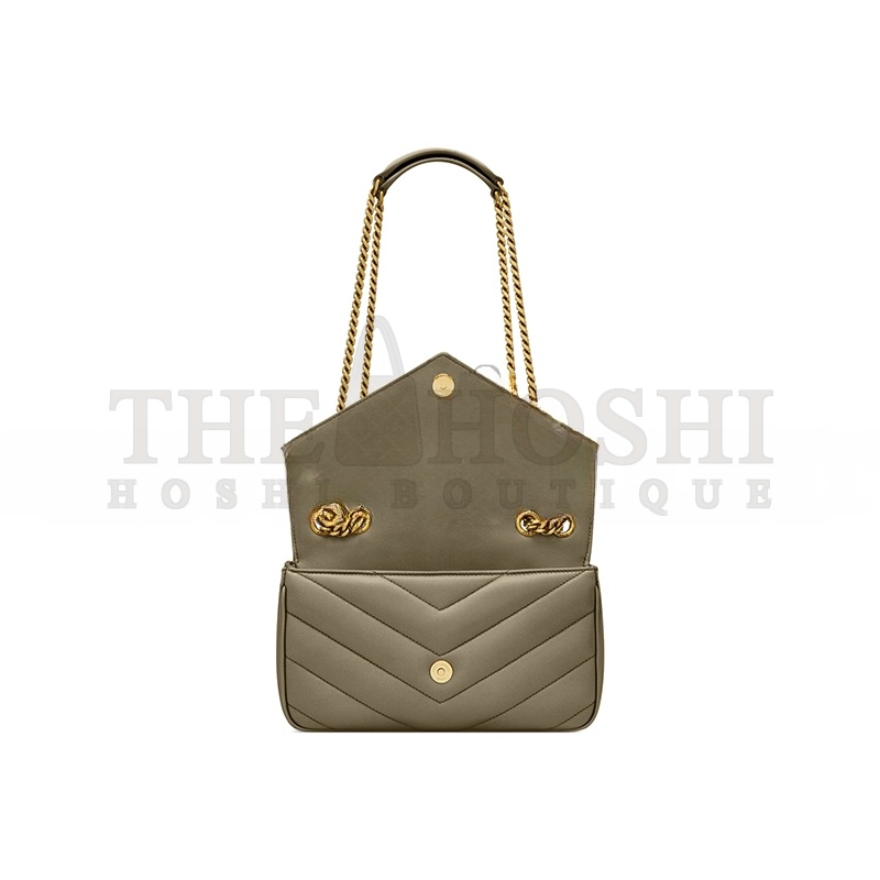 Y51 LOULOU SMALL IN MATELASSÉ LAMBSKIN 801437AAEAX3775 (24*14*6cm) Master Quality